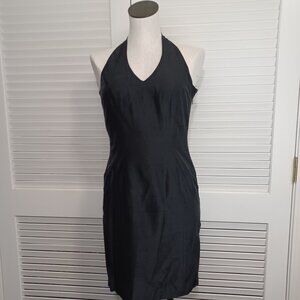 Spencer Jeremy Black Silk Little Black Dress